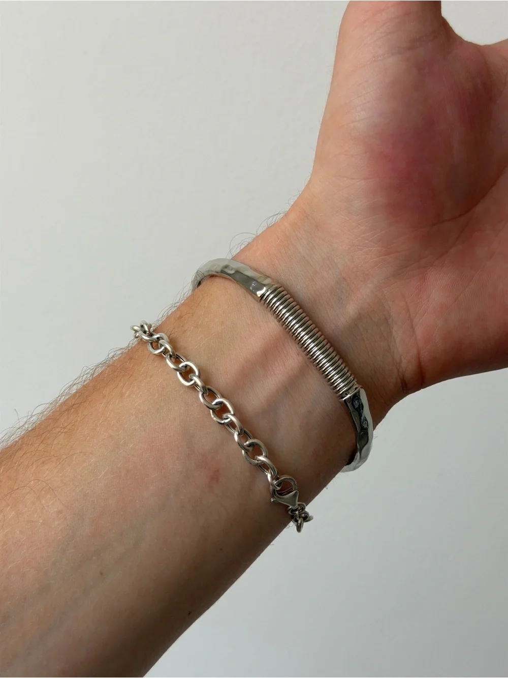 N/A polished silver